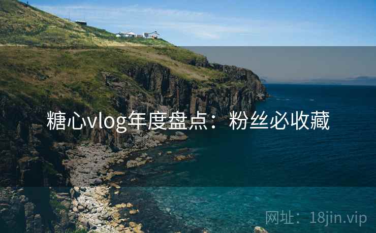 糖心vlog年度盘点：粉丝必收藏