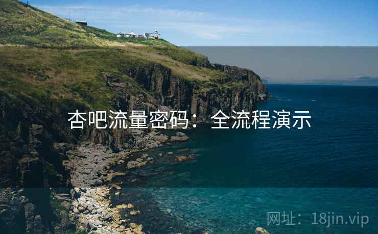 杏吧流量密码:全流程演示